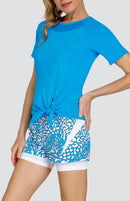 New Tail Activewear Zuma Tennis Top in Destiny Blue MSP$75-1