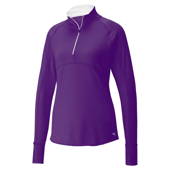 New Puma Women's Gamer 1/4 Zip Golf Pullover MSP$65