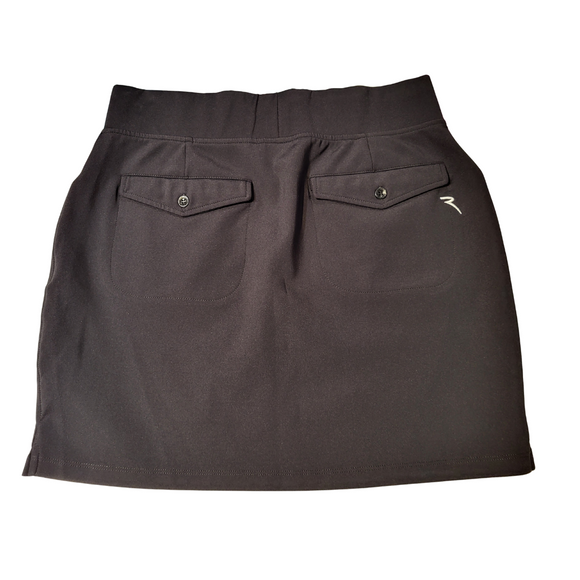 Chervo Women’s Black Pull-on Golf Skort Size 10 MSP$210