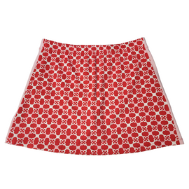 J McLaughin Red & Pink Print Essex Golf Skort Size L MSP$168
