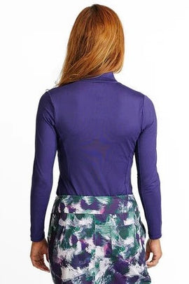 New Amy Sport Katelyn Long Sleeve Golf Top - Regal MSP$144 - 0
