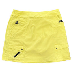 Jamie Sadock Bright Yellow Pull-on Golf Skort Size 12 MSP$119