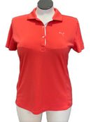 Puma Women's Orange Golf Polo Size XL-1