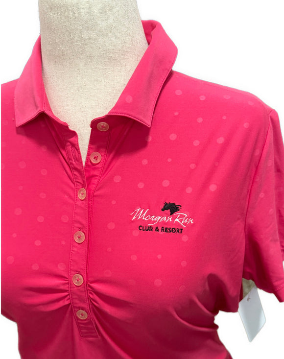Nike Golf  Women’s Tour Performance Hot Pink Polo w/logo