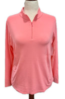 Ibkul Solid Long Sleeve Sunshirt Size L-1