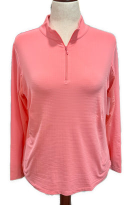 Ibkul Solid Long Sleeve Sunshirt Size L