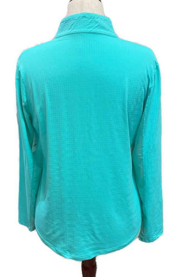 Ibkul Solid Long Sleeve Sunshirt Size L