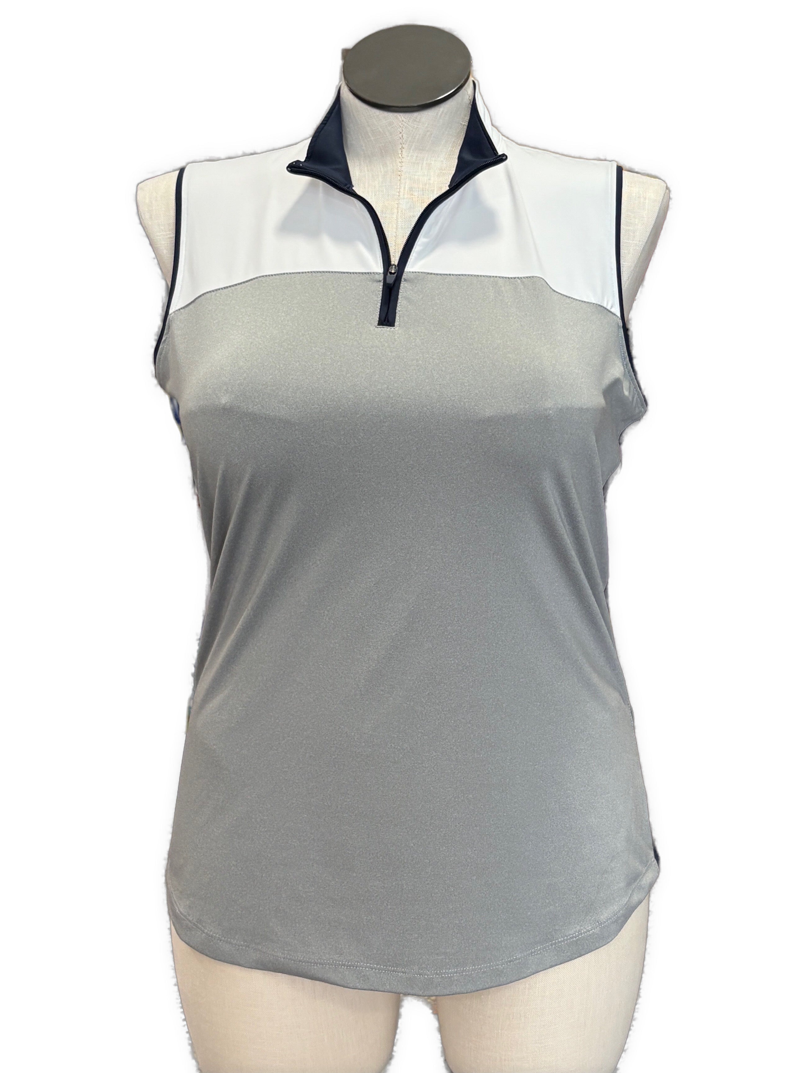 lady hagen dress Lady Hagen Womens Golf Dress XL Sleeveless Polyester White Navy