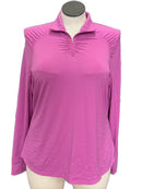 Coolibar Women's Fuchsia Longsleeve Sun Shirt Size XL MSP$85-1