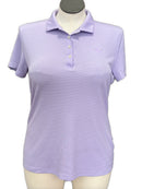 Puma Women's Purple Textured Golf Polo Size XL MSP$60-1