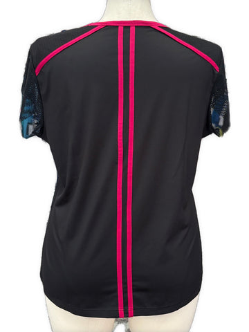 Chrissie by Tail Black Tennis Top Size XL - 0