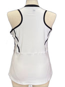 New Tail Activewear White Peplum Racerback Tank Size XL MSP$70-2