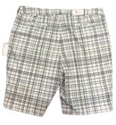 New Greg Norman Green Black & White Plaid Golf Shorts Size 16 MSP$75-2
