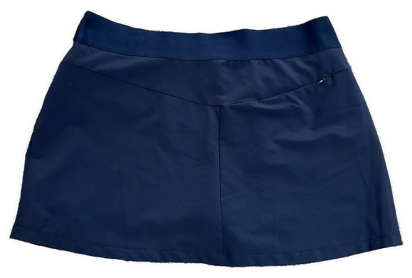 Greg Norman Navy Pull-on Golf Skort Size XL MSP$68