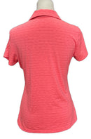 Puma Coral Heathered Women's Short Sleeve Golf Top Size S-2