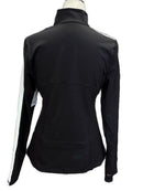 Adair Women's Black Full-Zip Jacket w/Mint Green Piping Size M-2