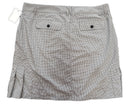 Nivo Black & White Mini Checkered Golf Skort Size 12-2