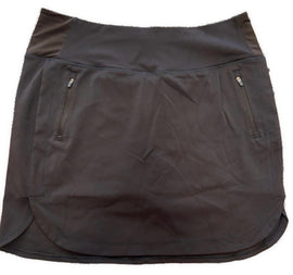 Athleta Women's Black Fairway Golf Skort 18" Size XL MSP $69