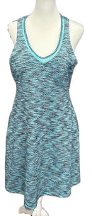 MPG Women's Athletic Sleeveless Patterned Racerback Dress Size L-3