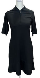 Tail White Label Women's Black Short Sleeve Golf Dress Size XS-1