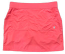 Belyn Keystone Jersey Coral Melon 17" Skort Size M MSP$108-2
