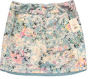 EP New York Teal Snake Skin Pattern 15.5” Golf Skort Size XS-1