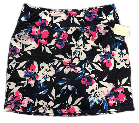 New Jofit Navy Floral Mina 18" Skort Size M MSP$90