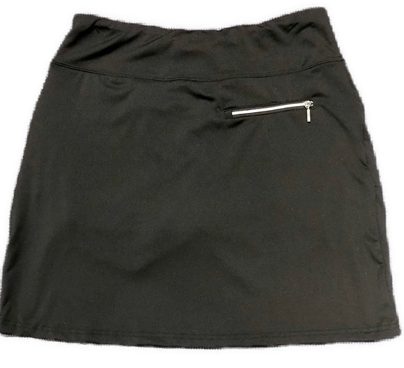 GGBlue Black 18" Golf Skort Size M MSP$97