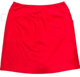 New Amy Sport Spitfire Petite Monarch Beach Golf Skort Red MSP$140 - 0