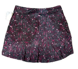 Greg Norman Dark Purple Print Golf Skort Size M  MSP$80 - 0