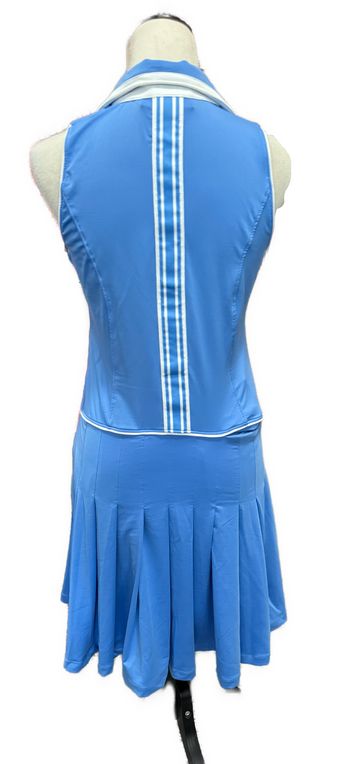 New Scratch Seventy Blue Natalie Sleeveless Golf Dress Size M MSP$100 - 0