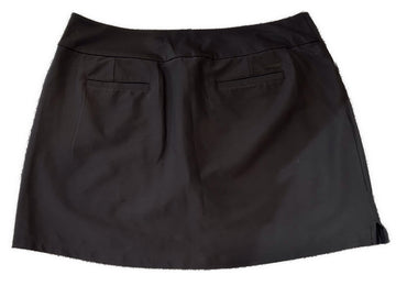 Adidas Women's Black 18” Golf Skort Size XL - 0