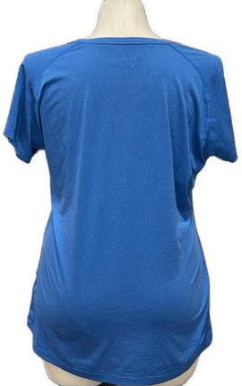 Columbia Blue Heathered Women's T-shirt Size XL - 0