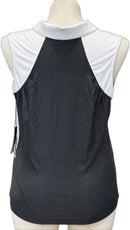 New Women's Swingdish Gray & White Sleeveless Golf Top Size XL MSP$85-2