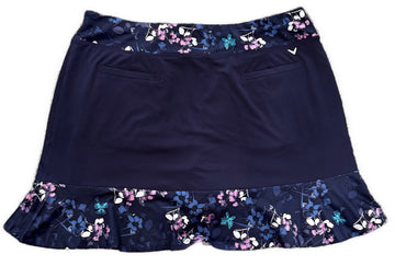 Callaway Navy Floral 18” Golf Skort Size XL - 0