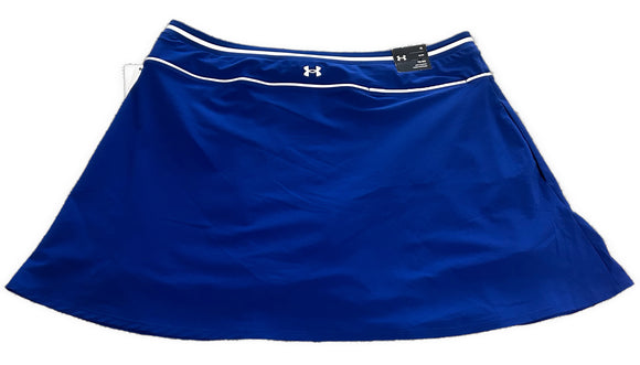 New Under Armour Women's Royal 18” Golf Skort Size XL MSP$75