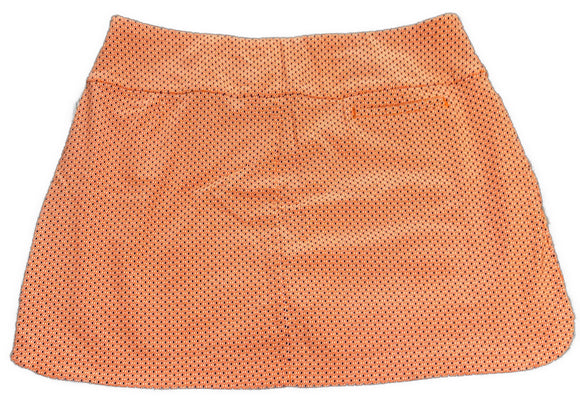 Lady Hagen Orange & Brown Patterned Women's 18” Golf Skort Size XXL