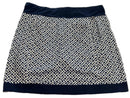 Belyn Key Navy & White Print 17.25” Golf Skort Size M MSP$116-2