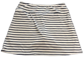 Renwick White & Black Striped Golf Skort Size L MSP$95