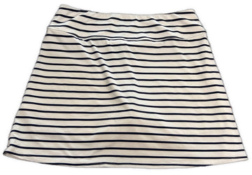 Renwick White w/Black Stripes Golf Skort Size L MSP$95