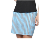 New Belyn Key Side Panel Skort - Moonstruck Stripe Size XXL-1
