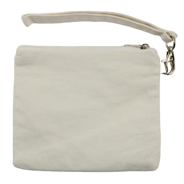 New White & Pink Birdie Beaddie Bag - 0