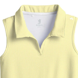 New Scales Women's Sunshine Sleeveless Golf Polo Size S MSP$80 - 0