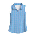 New Scales Women's Seaglass Sleeveless Golf Polo Size S MSP$80-2