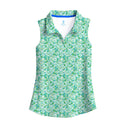 New Scales Women's Shell Tropics Sleeveless Golf Polo Size S MSP$80-1