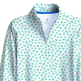 New Scales Women's Logger Head LS Quarter Zip Top Size S MSP$85 - 0