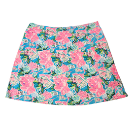 Lulu B Pull-On Golf Skort - 19th Hole Size L MSP $79 - 0