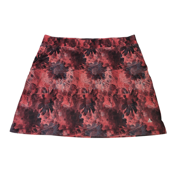 Bermuda Sand Red Pixel Floral Skort Size XL MSP $85