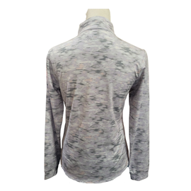 New Bad Birdie Women's Velocity Quarter Zip - Undulated Fog - 0