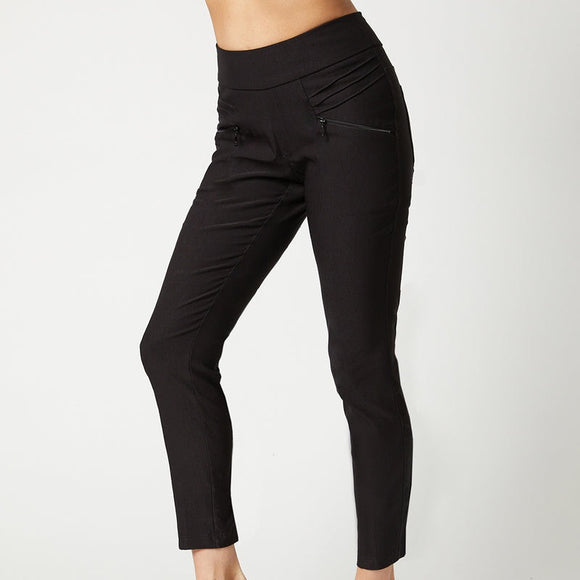 New Fab Fit III Black Ankle Golf Pants MSP$104